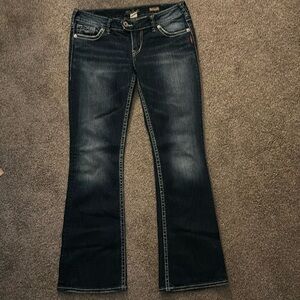 Silver Jeans Dark Blue Boot Cut Denim